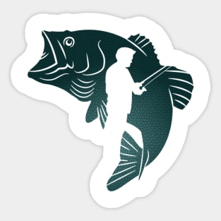 Fisherman Sticker